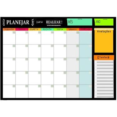 Imagem de Planner Porta Recados Magnético Organização e Versatilidade em Sua Gel