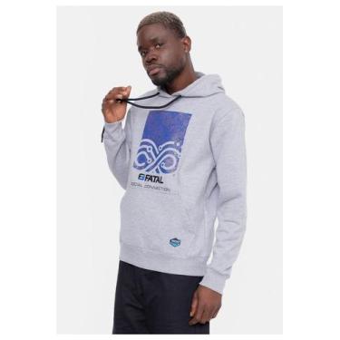 Imagem de Moletom Fatal Circurt, Cinza, GG, Masculino