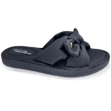 Imagem de Chinelo Modare Ultraconforto Ortopédico Laço Feminino - Preto, 35