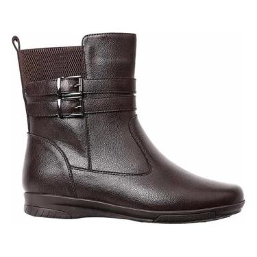Imagem de Bota mooncity cano baixo ref. 71147 - marrom, 38