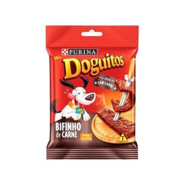 Imagem de Petisco para Cachorro Adulto Doguitos - Bifinho de Carne 65g