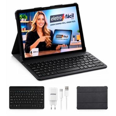 Imagem de Tablet Easytech 10.1 Polegadas 12GB RAM 256GB de Armazenamento Teclado