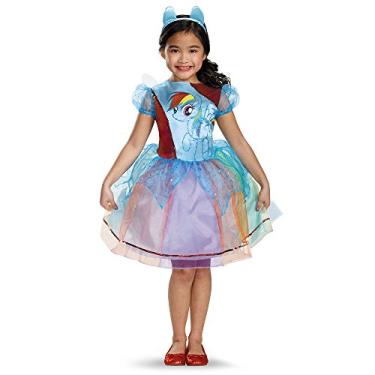 Imagem de Rainbow Dash Deluxe Costume, X-Small (3T-4T)