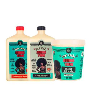Imagem de Lola Meu Cacho Minha Vida Sh 500ml + Cond 500ml + Masc 450ml - Lola Co