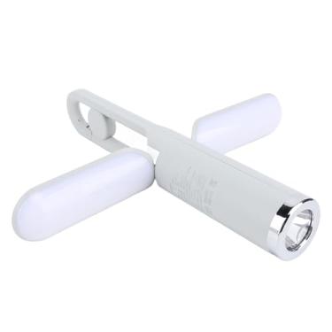 Imagem de Lanterna de Acampamento Com Gancho USB Recarregável Multifuncional Luz Dobrável para Cortes de Energia de Emergência Em Ambientes Internos e Externos (Verde)