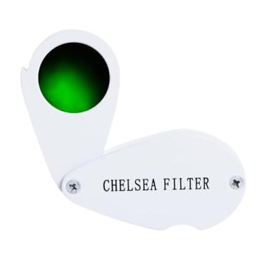 Imagem de Filtro Chelsea para identificação de pedras preciosas distinguem rapidamente esmeraldas genuínas, rubis, safiras, filtro de vidro água-marinha, confiável, portátil, ideal para gemólogos e joalheiros