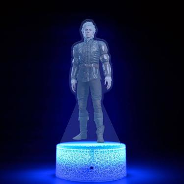 Imagem de Lâmpada de ilusão 3D Night Light Baldurs Gates Anime Decor