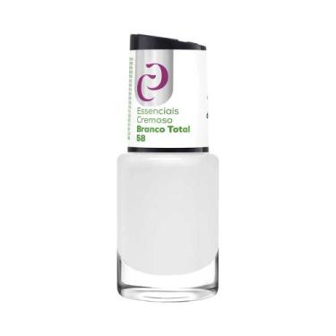 Imagem de Esmalte Cora Essenciais Cremoso Branco Total