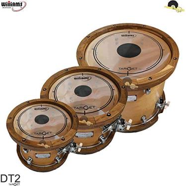 Imagem de Kit de Peles Williams - DT2 Duplo filme clear c/dot central (10″/12″/14″)