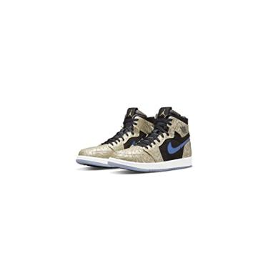 Imagem de Nike Air Jordan 1 Zoom CMFT Gold Laser Shoes Basktball Shoes High Top Size M 6.5