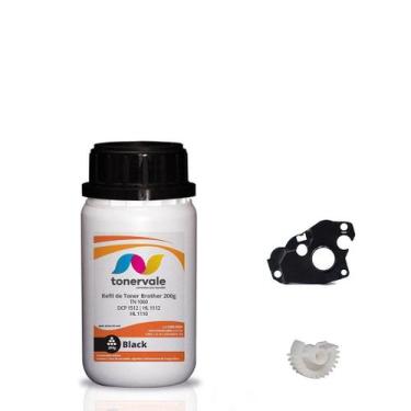 Imagem de Kit Refil de Toner + Engrenagem Reset TankFull Para Brother TN 1060 - 