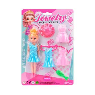 Imagem de Boneca Lindinha - Com Vestido - 12 Unidades