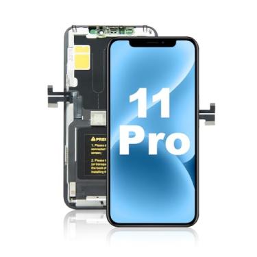 Imagem de Para iPhone 11 Pro Screen Replacement 14.7 cm, Atacado 3D Touch LCD Screen Display Digitalizador Quadro Montagem com Adesivo Impermeável, para (Modelos A2160, A2217, A2215) SEM Ferramentas de Reparo