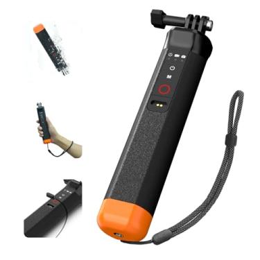Imagem de Bastão de selfie flutuante alça à prova d'água com controle remoto Bluetooth para Go Pro Hero 13 12 11 10 9 8 suporte de alça, acessório de montagem de alça de monopé para mergulho subaquático e