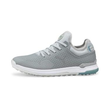 Imagem de PUMA Sapato de golfe masculino Proadapt Alphacat, Alta/Prata/Porcelana Puma, 5.5