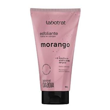 Imagem de Creme Esfoliante para o Rosto e Corpo LABOTRAT Morango 150g
