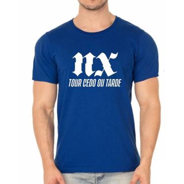 Imagem de Camiseta Camisa Banda Nx Zero Tour Cedo ou Tarde