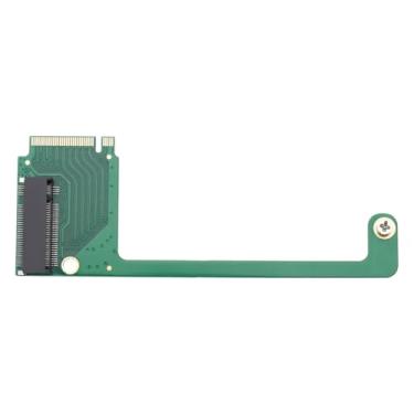 Imagem de Be In Your Mind Adaptador de extensão SSD PCI-E 4.0 NVME M-Key 22 x 30 mm para 22 x 80 mm Adaptador de extensão angular de 90 graus compatível com ROG Ally Gaming