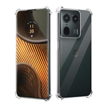 Imagem de Capa Transparente P/ Moto Edge 50 Ultra + Pel Gel Privativa - DB, Tran