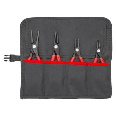 Imagem de KNIPEX - 00 19 57 ferramentas – Conjunto de alicates de precisão de 4 peças em rolo de ferramentas (1957)