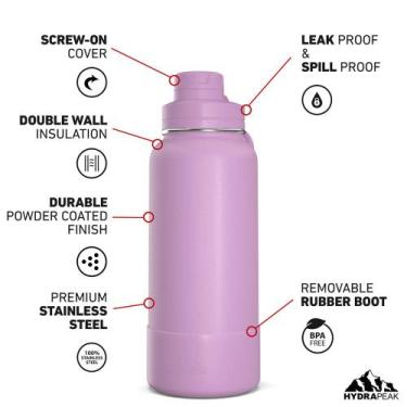 Imagem de Garrafa Termica Hydrapeak HP-SPORTBOOT-CHUG-32-Mauve 946ML - Mauve