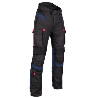 Imagem de Calça Texx Armor Preto/Azul, Preto/Azul, GGGG