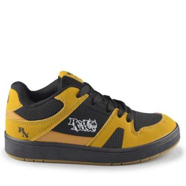 Imagem de Tênis Casual Red Nose Champ Infantil RNVI306, 35, Amarelo