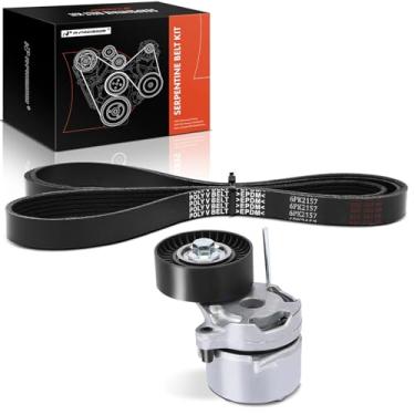 Imagem de A-Premium Kit De Transmissão Por Correia Serpentina Compatível Com Subaru Impreza 2012-2014, Xv Crosstrek 2013-2014 - 2.0L