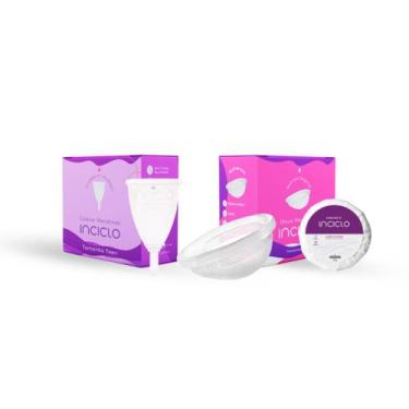 Imagem de Kit Coletor Menstrual Inciclo + Disco Menstrual + Sabonete Íntimo em B