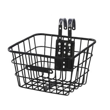 Imagem de Generic Cesta de bicicleta infantil frontal, cesta de bicicleta infantil resistente para triciclos infantis, à prova d'água, meninos e meninas, fácil, L Hook Mount