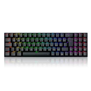 Imagem de Teclado Mecânico Gamer Redragon Zed Pro - ABNT2 - RGB Chroma - Switch Brown - Preto - K627P-WNS-B