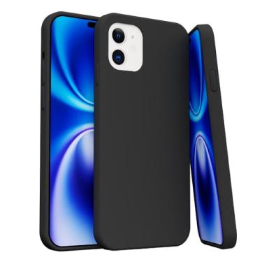 Imagem de Capa Case Capinha Para iPhone 11 Silicone Aveludada Com Forro aveludado Premium (PRETA)