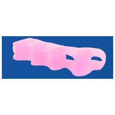 Imagem de Divisor de dedo da unha (rosa): corretor de joanetes, essenciais de pedicure DIY, design confortável para uso doméstico, 2025 Nail Art Essentials