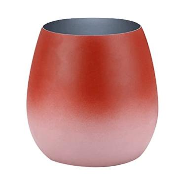 Imagem de Balde de champanhe gradiente criativo, refrigerador de vinho de gelo de casca de ovo de aço inoxidável, suporte de copo portátil de balde de festa de verão, para bar doméstico Ktv suporte de garrafa