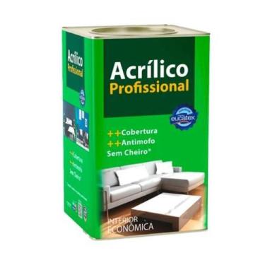 Imagem de Tinta Acrilica Profissional 18l Peg Pinte Branco Eucatex