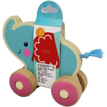 Imagem de Carrinho de Madeira Elefante Fisher-price  Multikids BR984