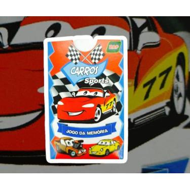 Imagem de Jogo da Memória Educativo Carros Diversão Garantida - Za