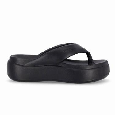 Imagem de Chinelo Piccadilly Feminino Marshmallow Flatform Plataforma 246003, Pr