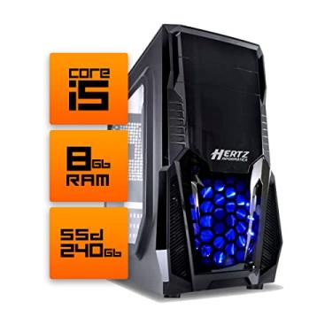 Imagem de PC GAMER HERTZ INFORMATICA CORE I5, 8GB, GTX 1050 TI 4GB NVIDIA, SSD 240GB TOP DE LINHA
