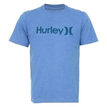 Imagem de Camiseta Hurley Silk Oeo Solid Azul