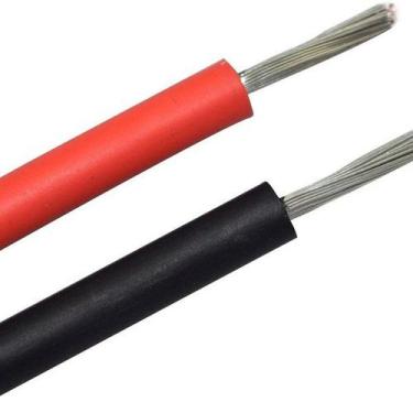 Imagem de Kit Cabo Solar 6mm FotoVoltaico 50 m Vermelho + 50 m Preto - Econosol