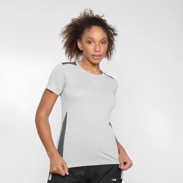 Imagem de T-Shirt Feminina Rainha Tech II, Cinza, G, Feminino
