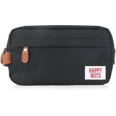Imagem de HAPPY NUTS Men's Nut Sack Toiletry Bag, Canvas Organizer Bag, TSA Approved (Black)