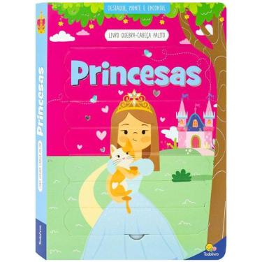 Imagem de Livro Quebra-Cabeca Palito: Princesas