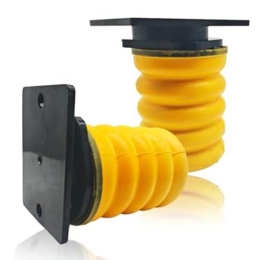 Imagem de SSR-312-54 Springs Helper | Para-choques aptos para Dodge RAM 2500 | 3500 | modelos 4x2 e 4x4 | Kit de suspensão de mola traseira | Conjunto de 2