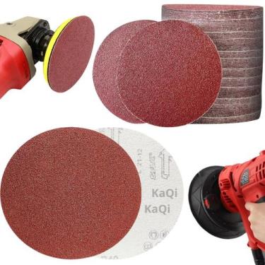 Imagem de 40 X Lixas Disco Grão Liso 9 Polegadas 225mm Lixadeira Politriz KaQi -