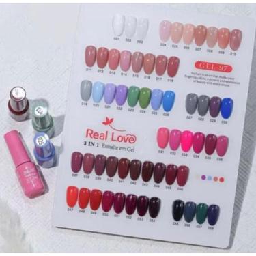 Imagem de Esmalte em gel 3IN1- REAL LOVE