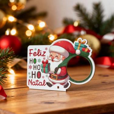 Imagem de Kit  Porta Bombom Lembrancinha MDF Natal - R9 Decor, Modelo 4, Kit 10 