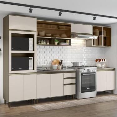 Imagem de Cozinha Completa 6 Peças para 2 Fornos e Cooktop 12 Portas Aurora Espr