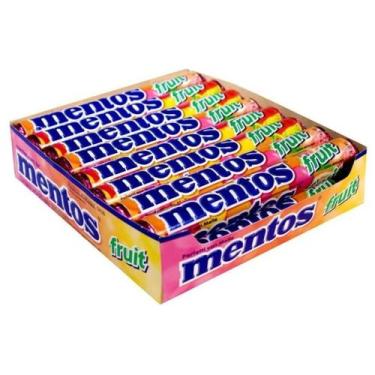 Imagem de Bala Mentos Sabor Fruit Display 16x37,5g